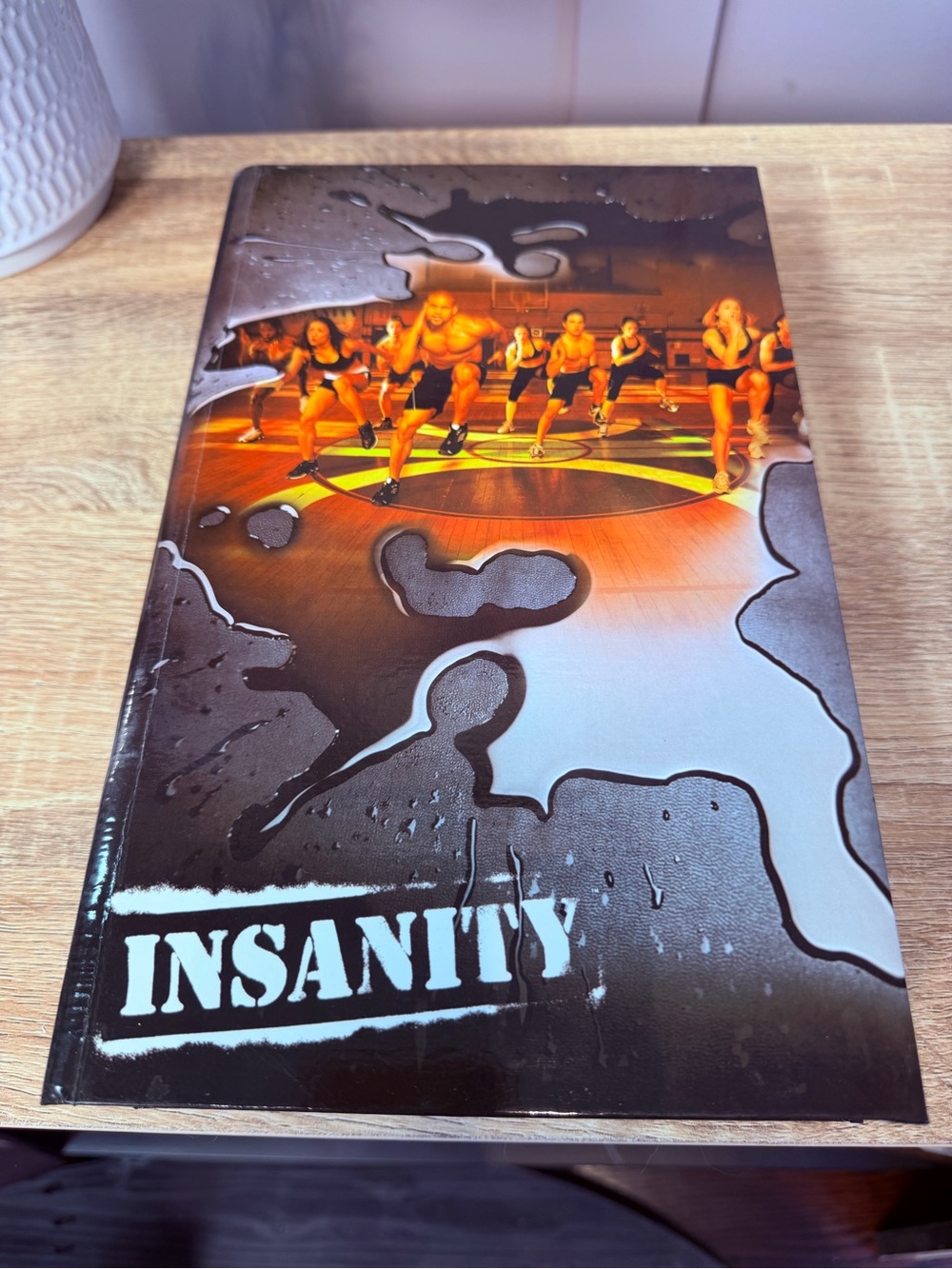 Insanity Book Beachbody Workout 10 Disc DVD Set Beach Body